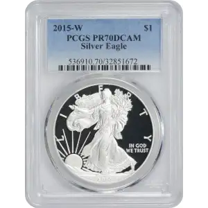 2015-W $1 Silver Eagle, DCAM