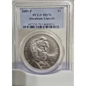 2009-P $1 Abraham Lincoln, DCAM