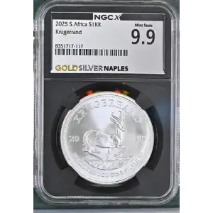2022 KRUGERRAND S. AFRICA MS 70