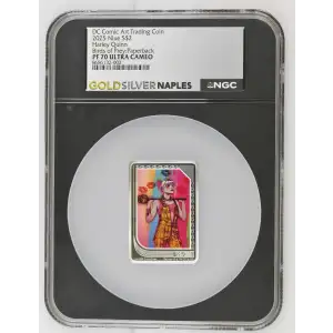 2025 Harley Quinn Birds of Prey:Paperback DC Comic Art Trading Coin ULTRA CAMEO (2)