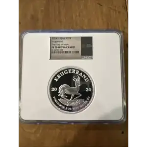 2024 S. AFRICA Krugerrand FD of issue PF 70 UC