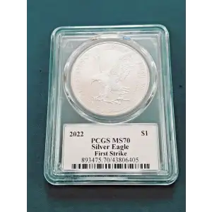 2022 $1 Silver Eagle First Strike