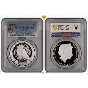 2000-C $5 Olympic - Kookaburra, DCAM