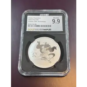 2022 Niue S$2 Disney Characters Aladdin 30th Anniversary MS9.9 NGCX