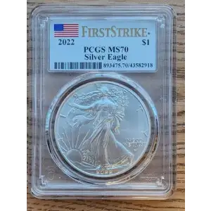 2022 $1 Silver Eagle First Strike