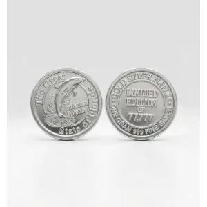 1 gram silver florida dolphin