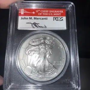 2012-(S) $1 Silver Eagle Struck at San Francisco First Strike