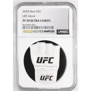 2024 Niue UFC Glove S$2 PF 70 ULTRA CAMEO
