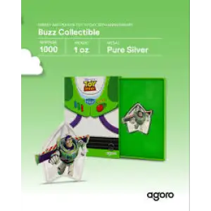 2025 Toy Story - Buzz Lightyear 1 oz Silver Collectible