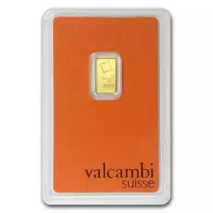 1g Valcambi Minted Gold Orange Assay