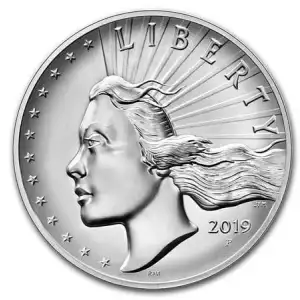 2019 P 2.5 oz Silver Medal .999 Fine FR Sp 69