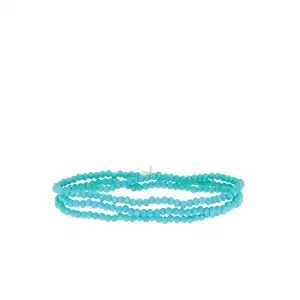 turquoise mini stretch bracelet wrap - Marlyn Schiff