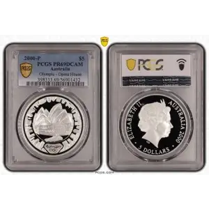2000-P $5 Olympic - Opera House, DCAM