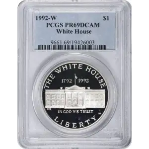 1992-W $1 White House, DCAM