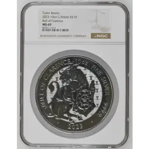 2023 10oz Bull of Clarence Tudor Beasts (2)