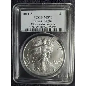 2011-(S) $1 Silver Eagle Struck at San Francisco