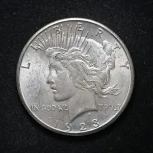 1923-S $ AU 53