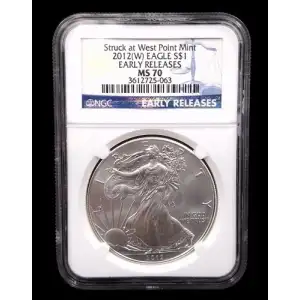2012(W) EARLY RELEASES Struck at West Point Mint