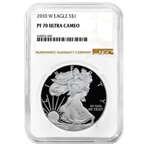 2010 W Eagle S$1 PF70UC White NGC (2)