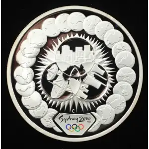 2000-C $5 Olympic - Reaching the World, DCAM