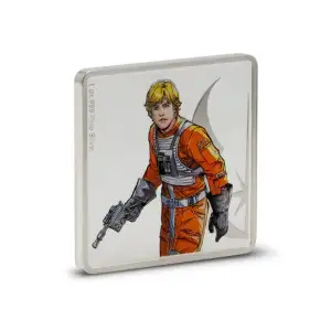 2025 Star Wars Luke Skywalker and R2-D2™ - 1 oz Silver Medallion