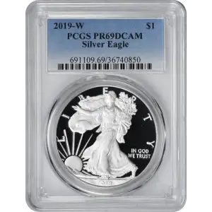 2019-S $1 Silver Eagle, DCAM