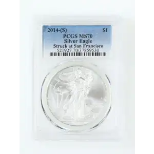 2014-(S) $1 Silver Eagle Struck at San Francisco
