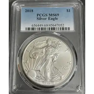 2018 $1 Silver Eagle