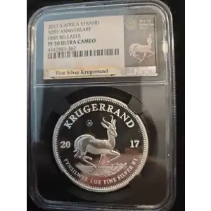 2017 KRUGERRAND 50TH ANNIV. FIRST RELEASES