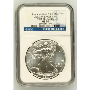 2013(W) FIRST RELEASES Struck at West Point Mint (2)