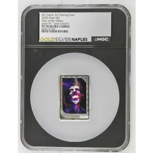 2025 Year of the Villian: Joker #1 - Jock Variant DC Comic Art Trading Coin ULTRA CAMEO (2)