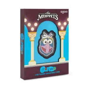 2025 The Muppets: Gonzo 1 oz Silver Collectible Coin