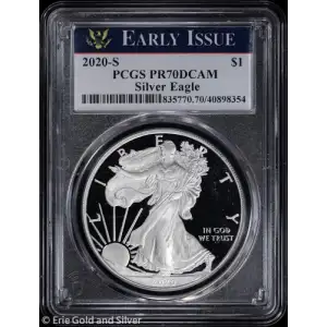 2020S - Silver Eagle $1 - PCGS PR70DCAM - Early Issue