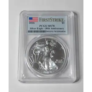 2016-(S) $1 Silver 30th Anniversary Struck at San Francisco