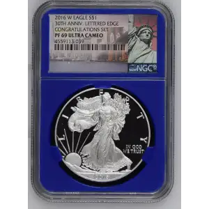 2016 W 30TH ANNIV. LETTERED EDGE CONGRATULATIONS SET ULTRA CAMEO (2)