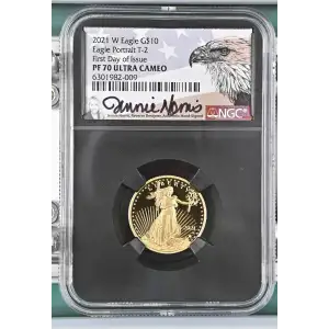 2021 W Eagle Portrait T-2 First Day of Issue ULTRA CAMEO (2)