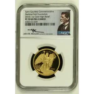 2016 Winged Liberty Design UHR Saint-Gaudens NPF Commem ULTRA CAMEO (2)