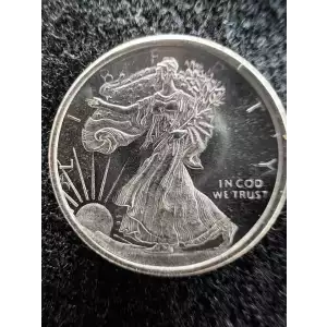 1/10 oz Walking Liberty Fractional Silver Round