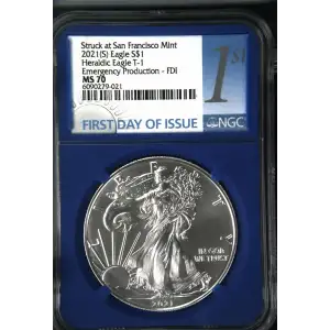 2021(S) Heraldic Eagle T-1 - FDI Emergency Production Struck at San Francisco (2)