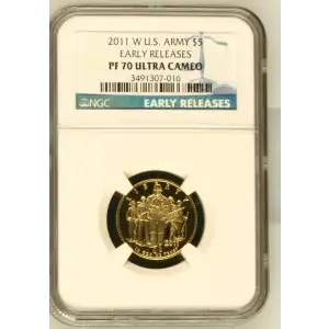 2011 UNITED STATES ARMY EARLY RELEASES ULTRA CAMEO (2)