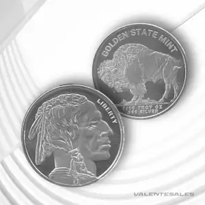 1/10 oz Silver GSM Buffalo