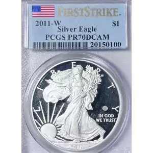 2011-W $1 Silver Eagle First Strike, DCAM