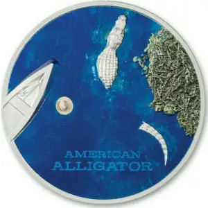 2022 American Alligator Ultra High Relief ULTRA CAMEO