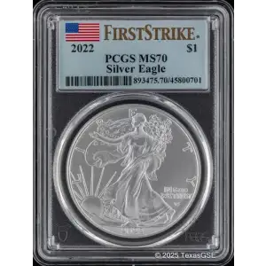 2022 $1 Silver Eagle First Strike