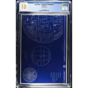 2025 1oz Niue $2 - Star Wars - Death Star Blueprint GM10 (S-22A)