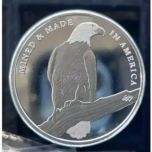  1 oz Silver Round American Reserve bald eagle
