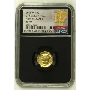 2016 24K GOLD 1/10oz FIRST RELEASES (2)
