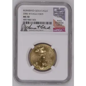 2006 W BURNISHED GOLD EAGLE (2)