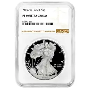 2006 W EAGLE S$1 PF 70 UC