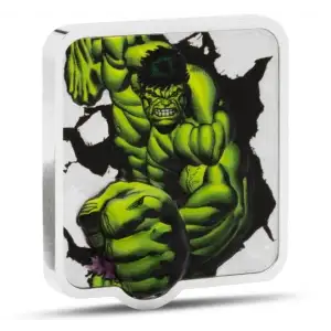 Marvel Smash Series-1.Hulk Smash 2oz Silver Coin